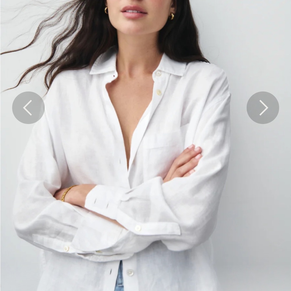 NWT! AYR The Deep End in Linen